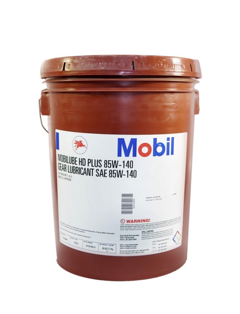 Mobilube HD Plus 85W 140 Ryrlubricantes